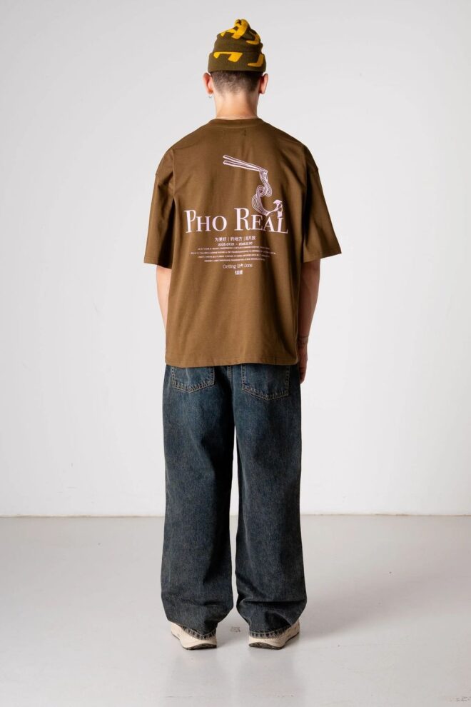 SHIRT WBBEAM PHO TEE DARK BROWN