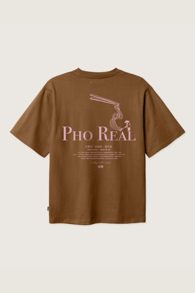 SHIRT WBBEAM PHO TEE DARK BROWN
