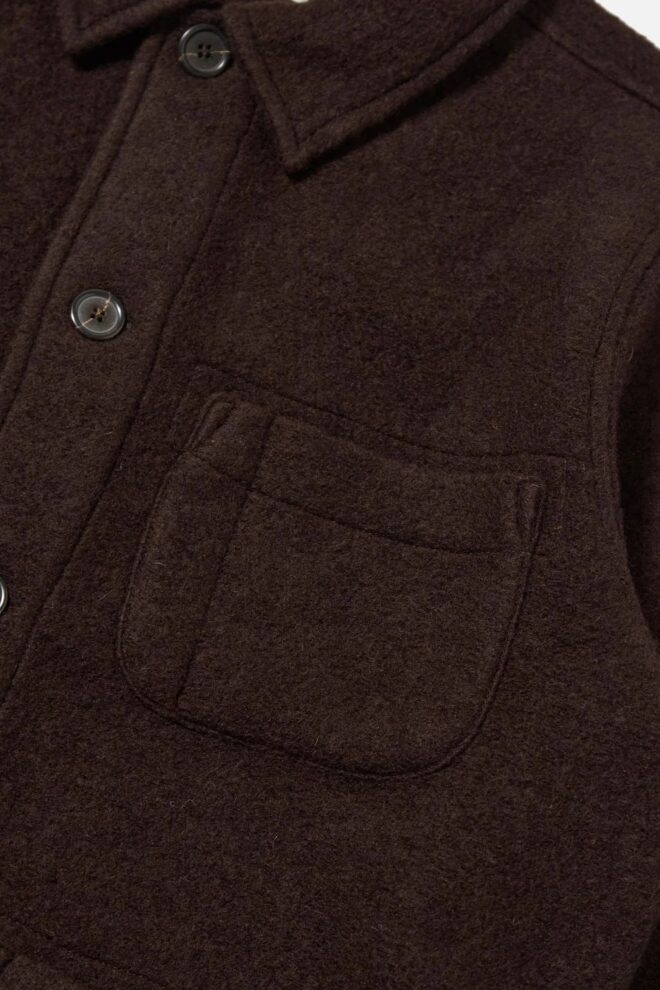 JACKE 00017 FIELD JACKET BROWN