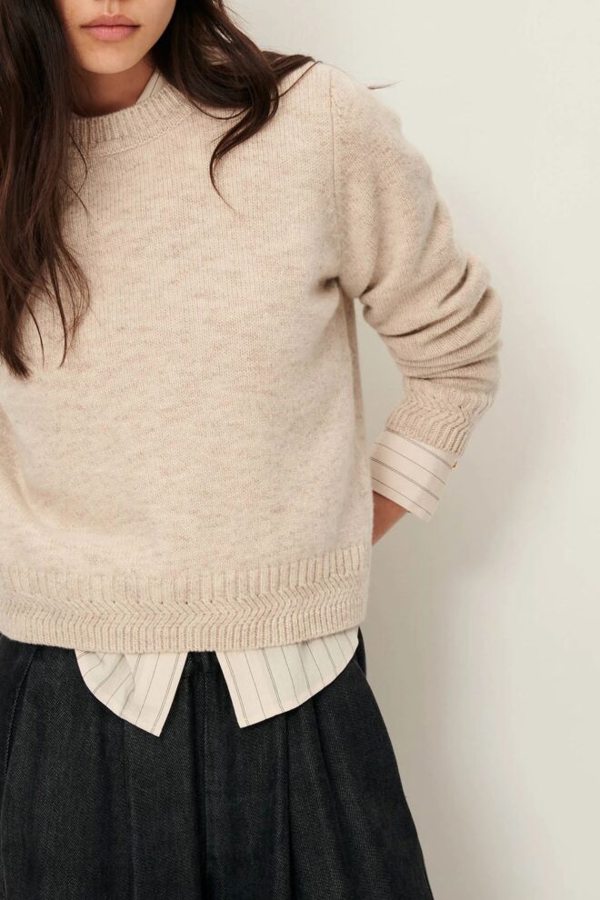 PULLOVER SILTY CALCAIRE