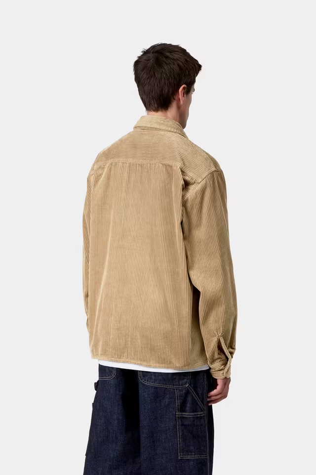 HEMD REYNOLD SHIRT LEATHER RINSED