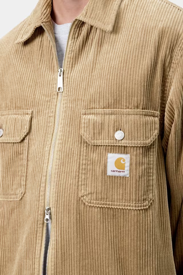 HEMD REYNOLD SHIRT LEATHER RINSED