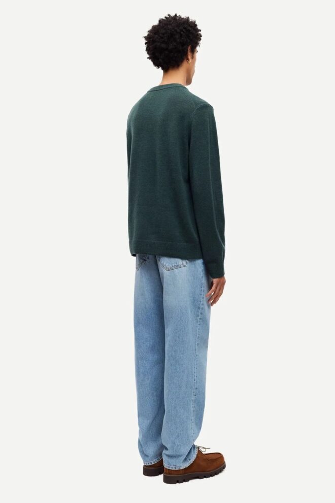PULLOVER ISAK KNIT 15010 GREEN