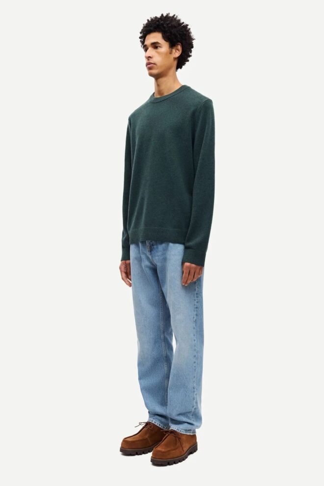 PULLOVER ISAK KNIT 15010 GREEN