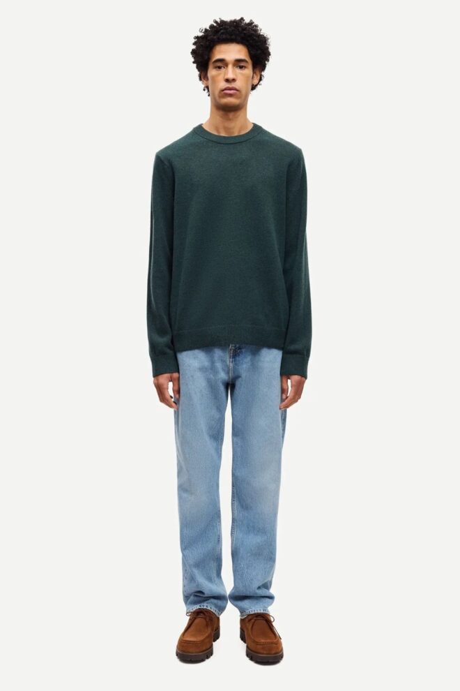 PULLOVER ISAK KNIT 15010 GREEN