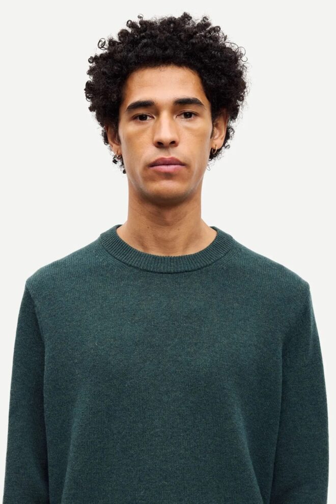 PULLOVER ISAK KNIT 15010 GREEN