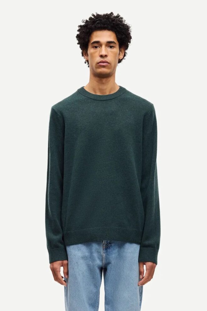 PULLOVER ISAK KNIT 15010 GREEN