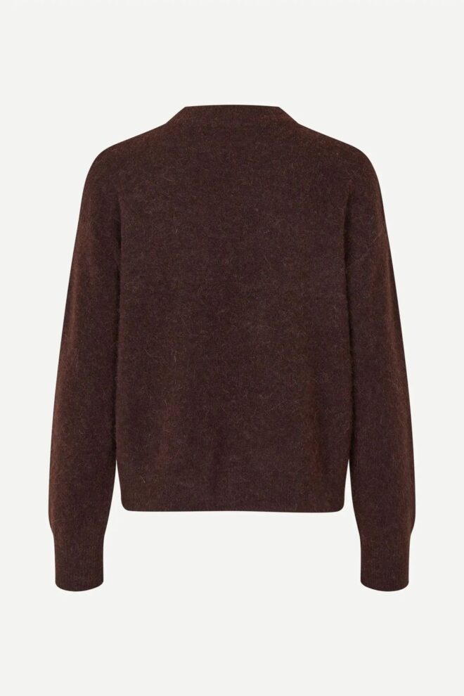 PULLOVER ANOUR O-N 7355 BLACK COFFEE