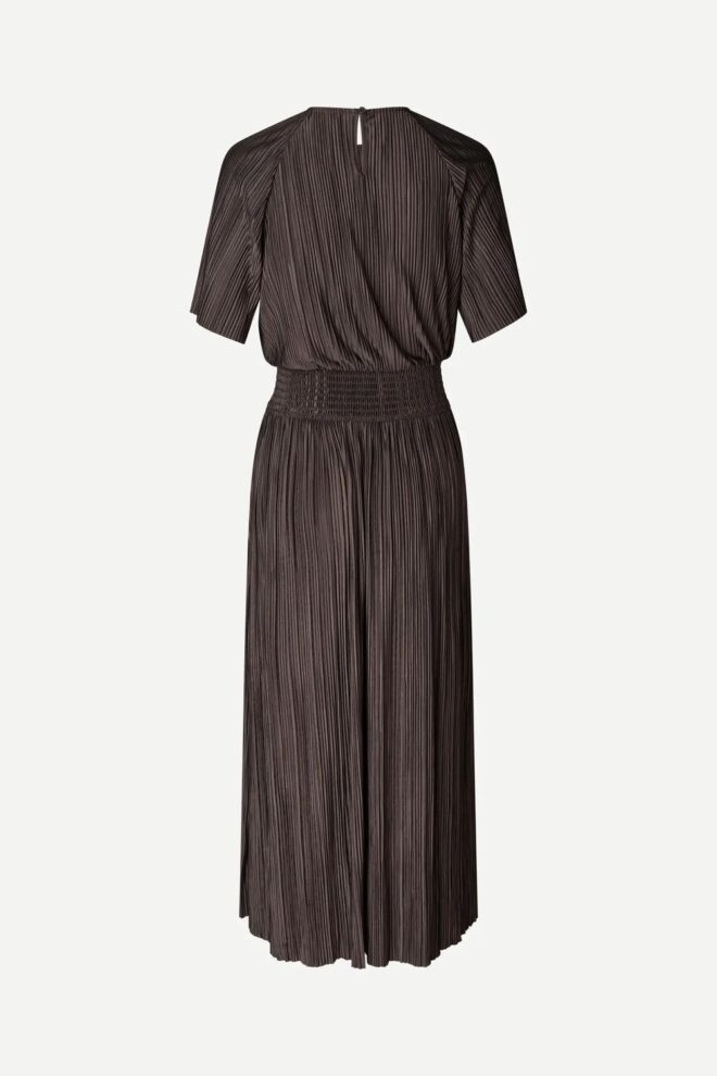 KLEID SAUMA SS DRESS 10167 BLACK COFFEE