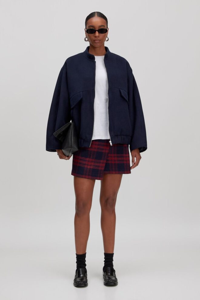 JACKE FRIEDA JACKET DARK NAVY