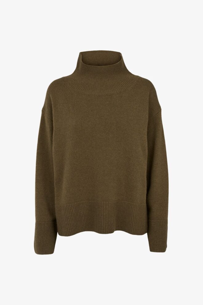 PULLOVER CADY T-NECK DESERT PALM