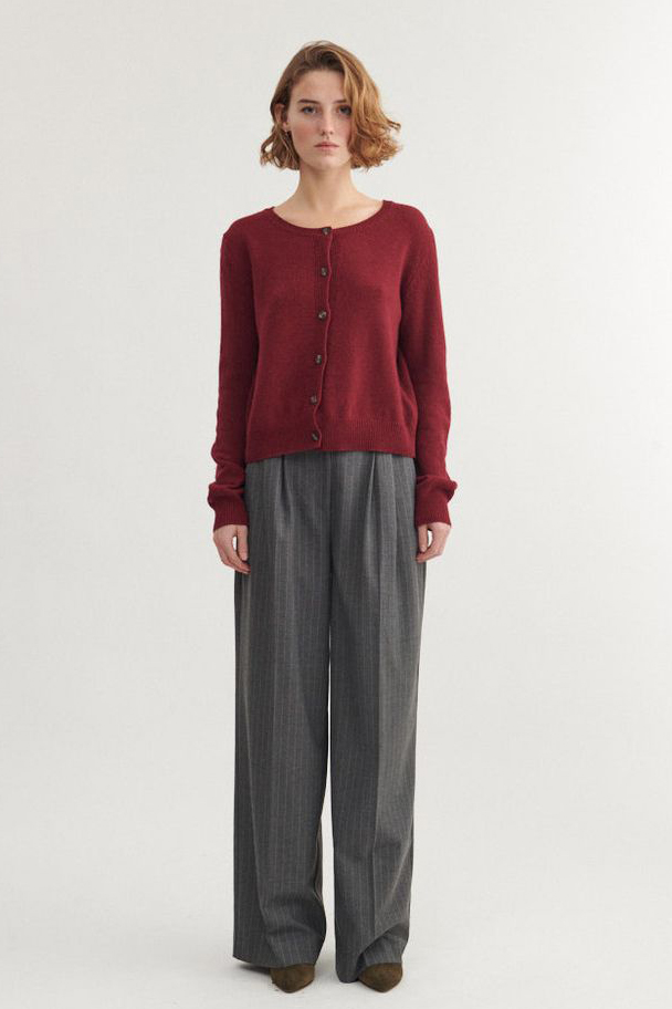 HOSE MARJO PANTS GREY MELANGE/BIRCH