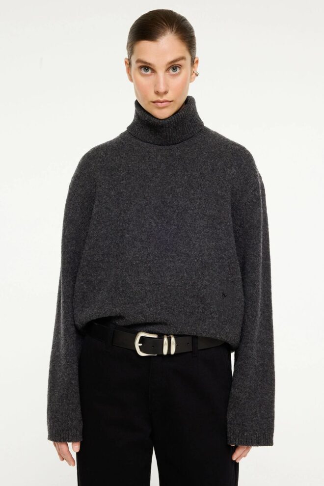PULLOVER ERELIN CHARCOAL