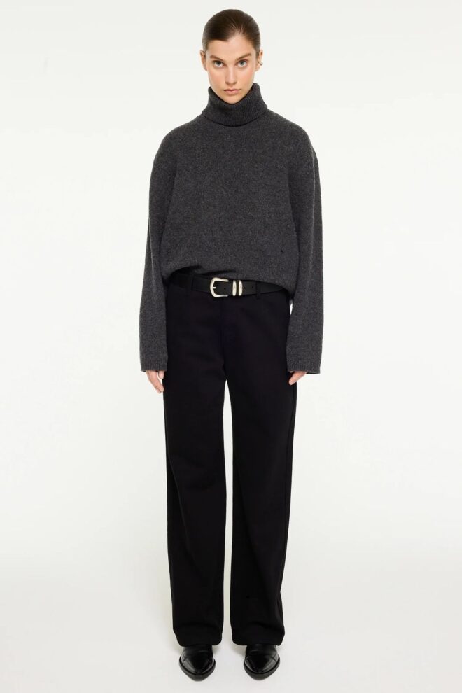PULLOVER ERELIN CHARCOAL