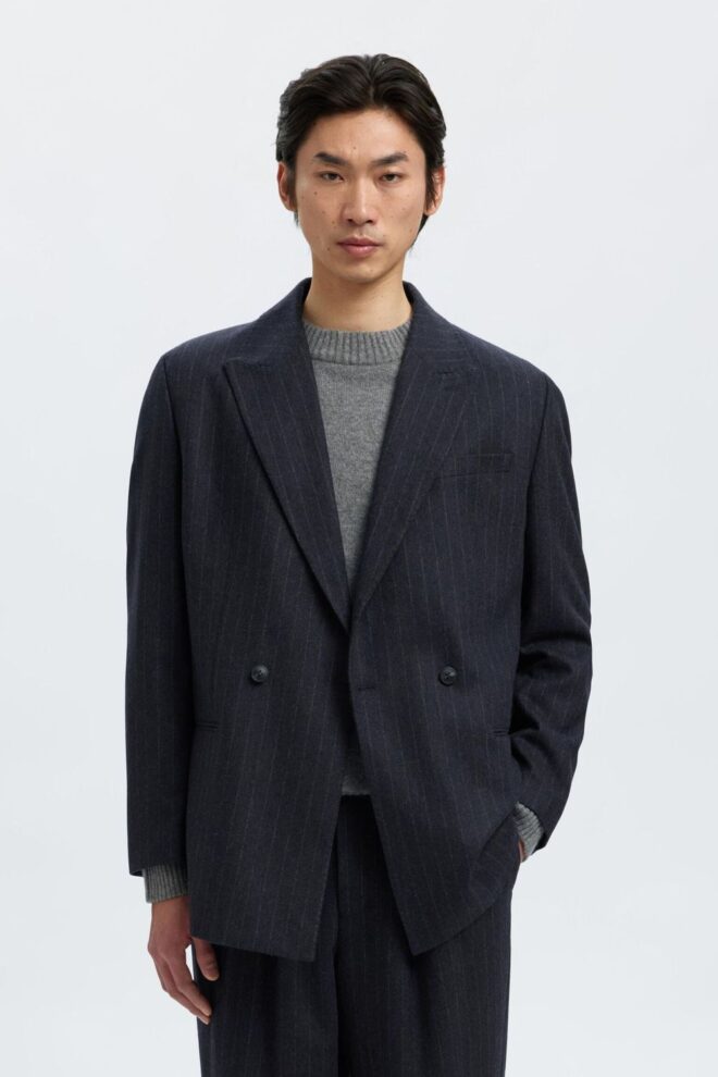 SAKKO 16098715 SLHRELAXED DARK NAVY