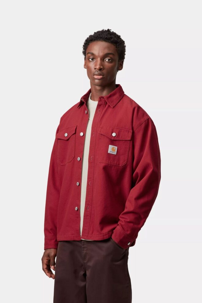 HEMD SELBY SHIRT SCARLET