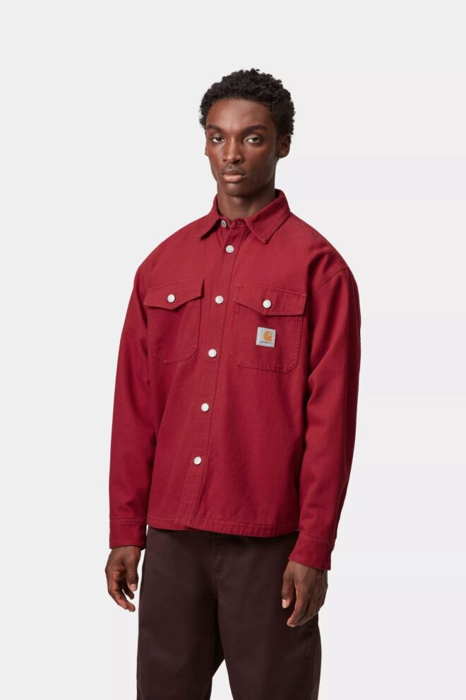 HEMD SELBY SHIRT SCARLET