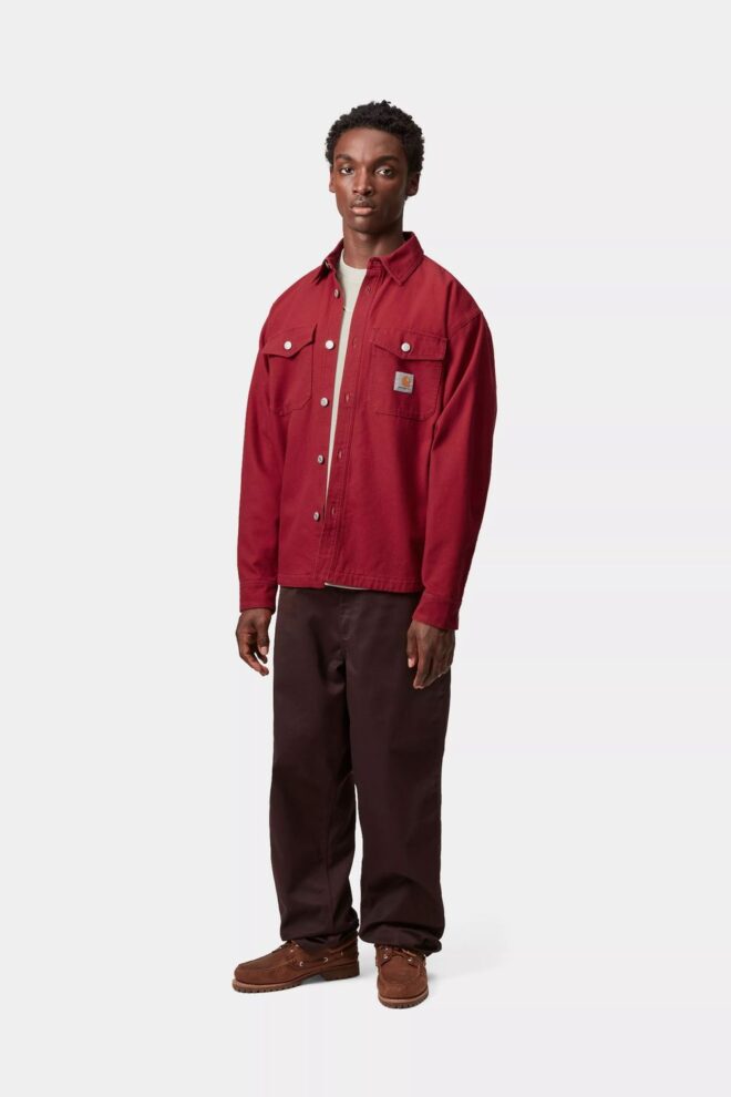 HEMD SELBY SHIRT SCARLET