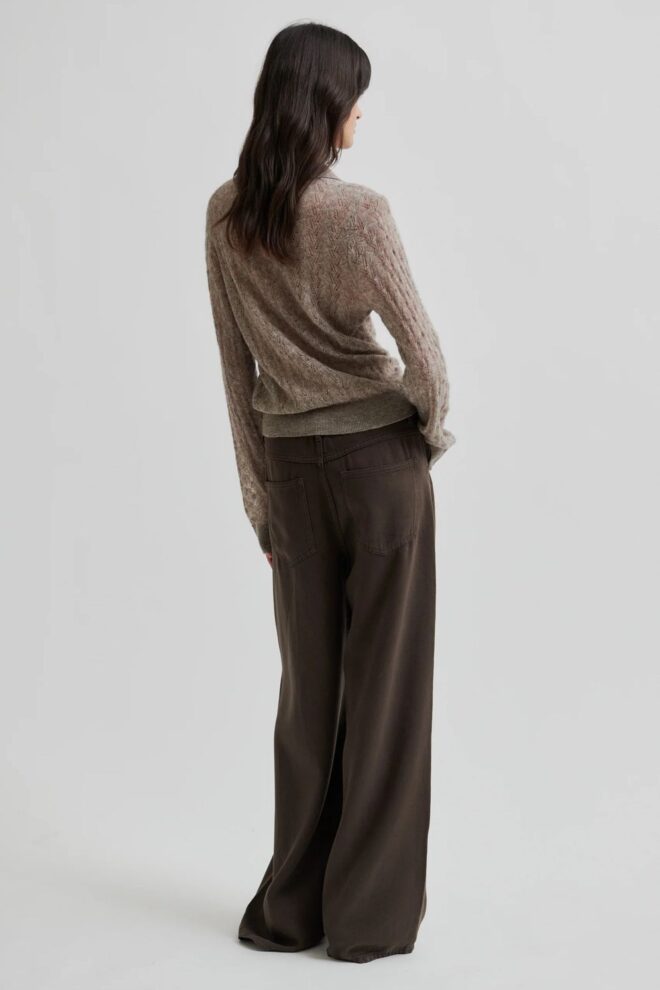WESTE VESPA KNIT LS MID BROWN