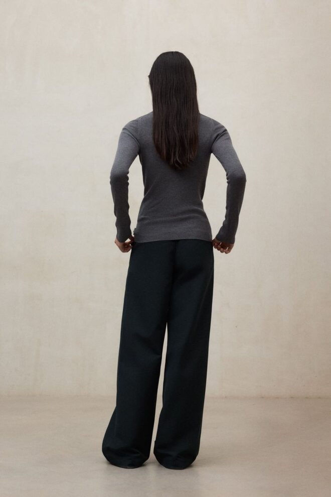 PULLOVER LILY HIGH MEDIUM GREY