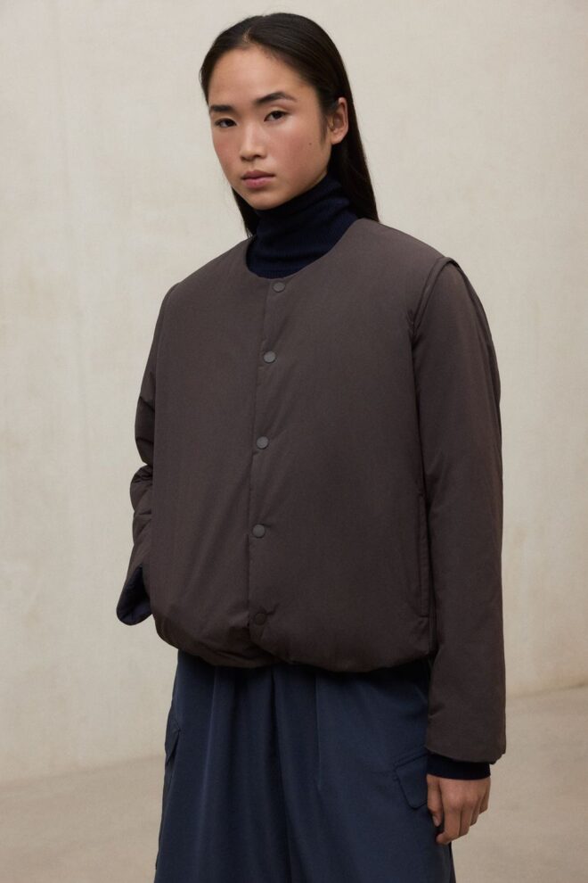 JACKE GERES JACKET DARK CHOCOLATE