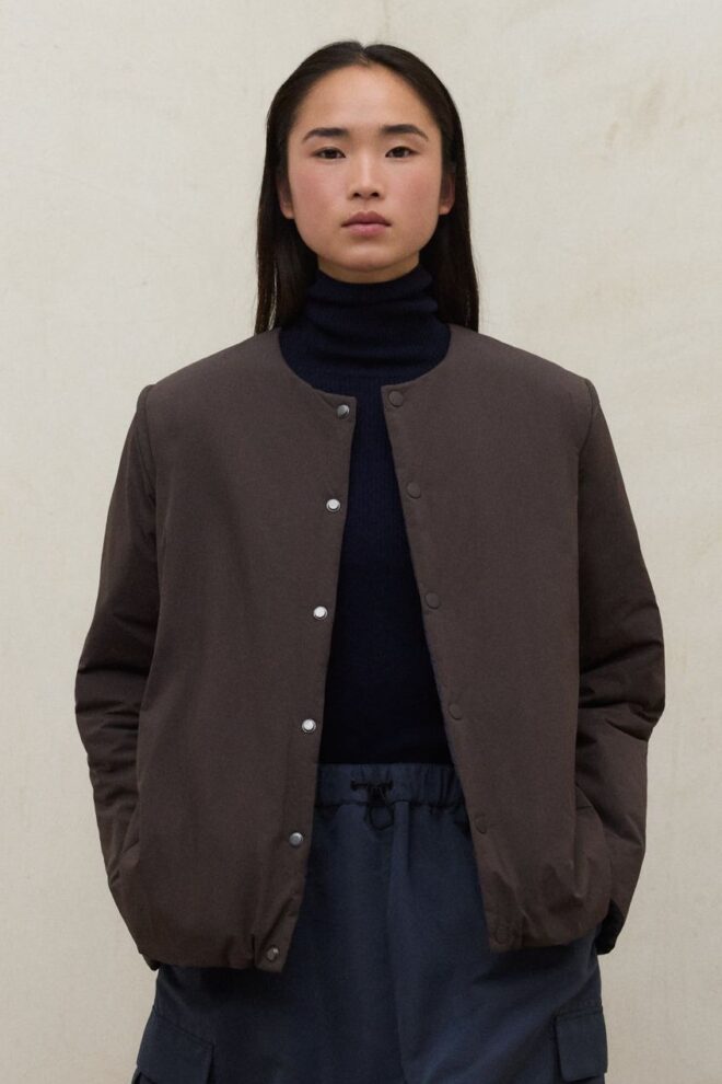 JACKE GERES JACKET DARK CHOCOLATE