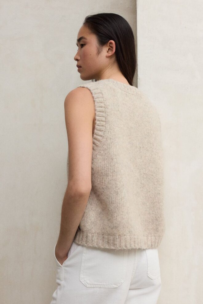 PULLUNDER MAPLE KNIT 396 OATMELANGE