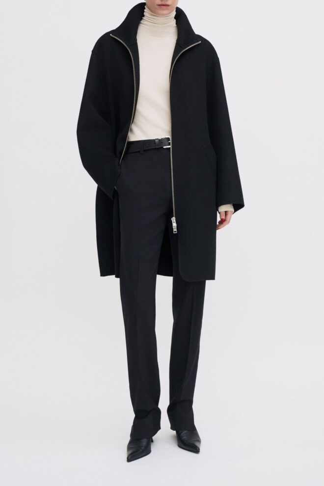 JACKE 32042 DAFINA COAT BLACK