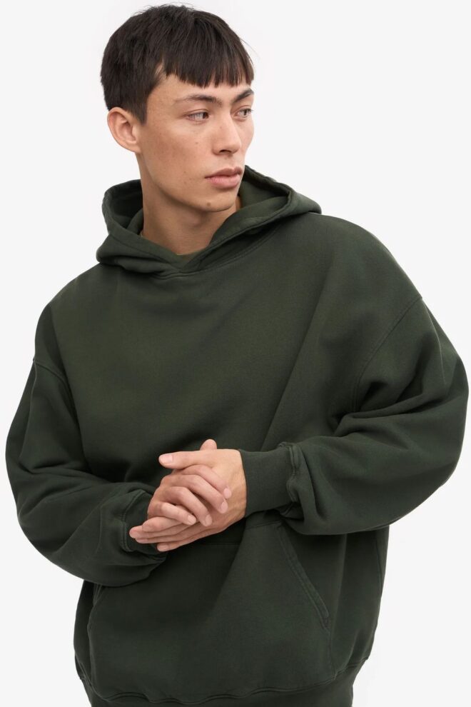 SWEATER ORGANIC OVERSIZED HOOD HUNTER