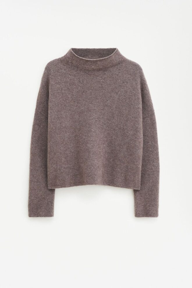 PULLOVER 29610 MIKA YAK 8968 DARK TAUPE MELA