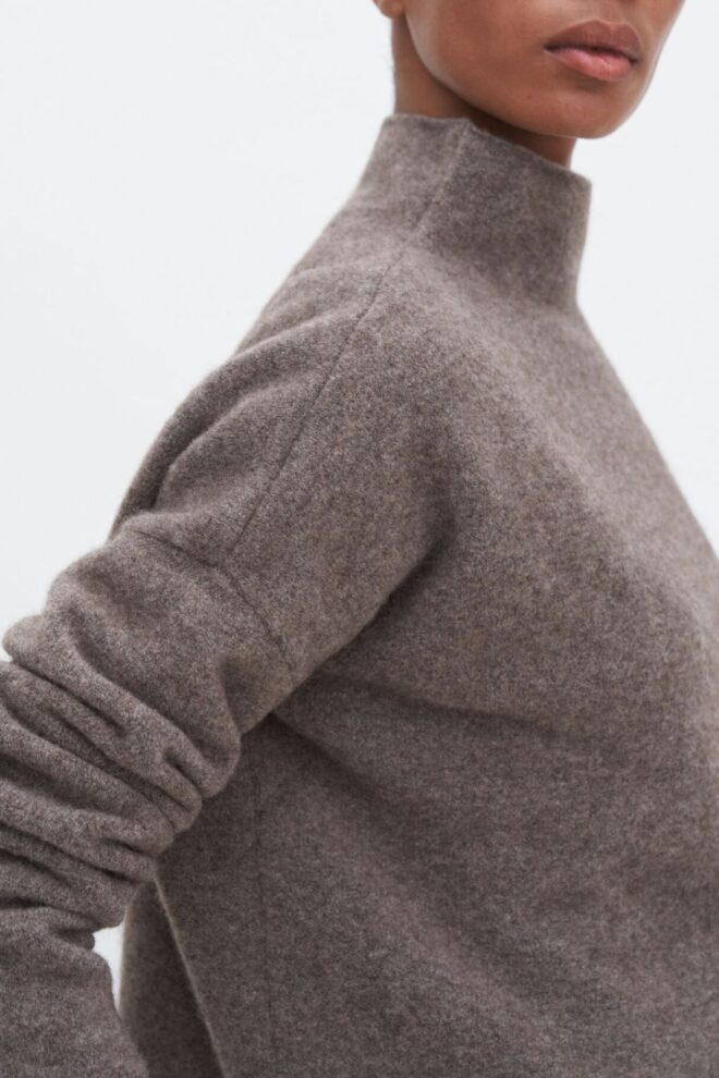 PULLOVER 29610 MIKA YAK 8968 DARK TAUPE MELA