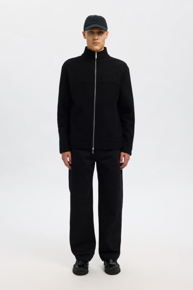 JACKE 16098364 SLHNEALY LS BLACK