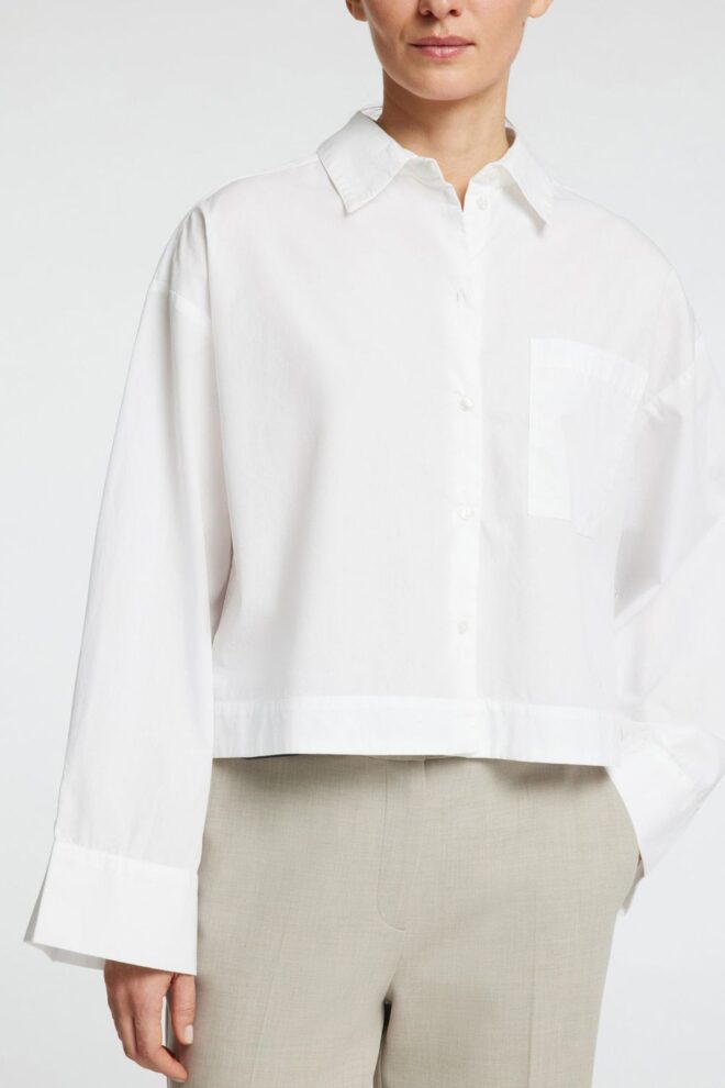 BLUSE 16097269 SLFASHTA WHITE