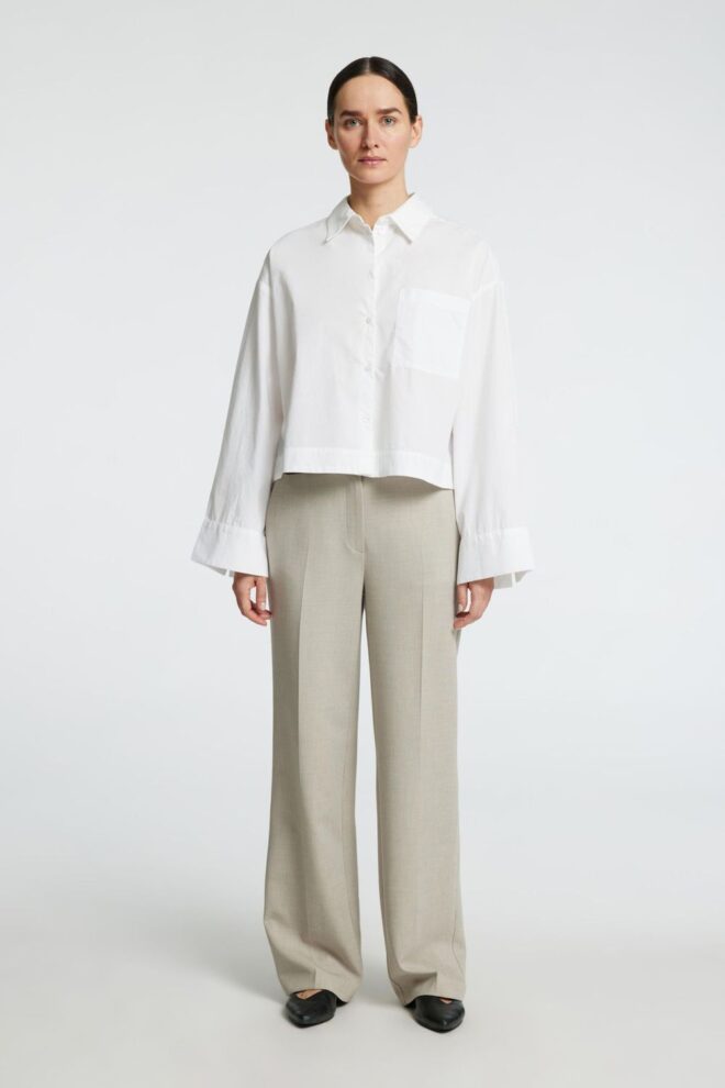 BLUSE 16097269 SLFASHTA WHITE