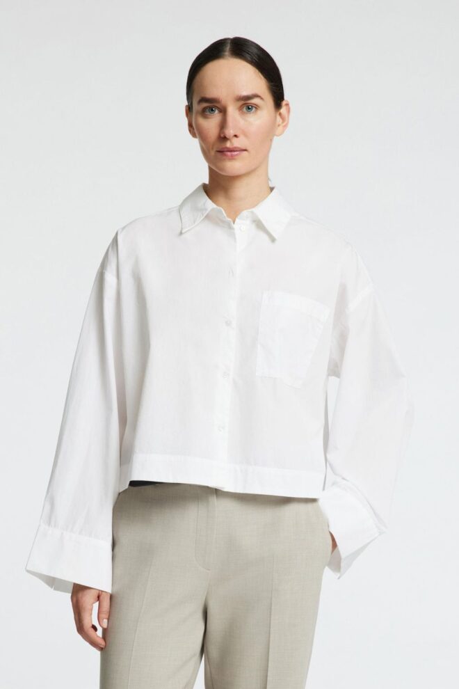 BLUSE 16097269 SLFASHTA WHITE