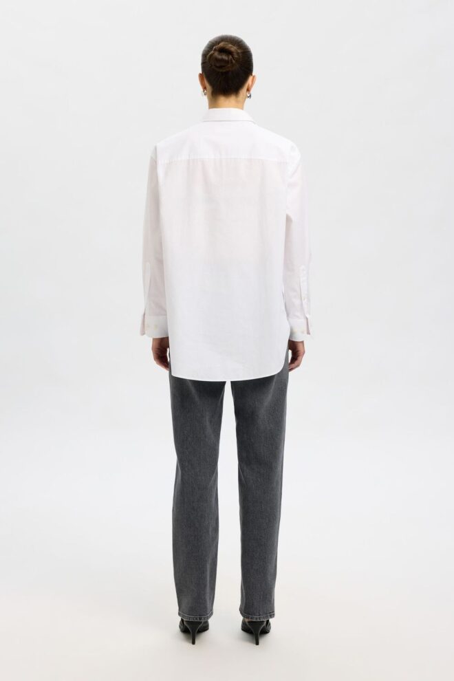 BLUSE 16098134 SLF ESTER OVER WHITE