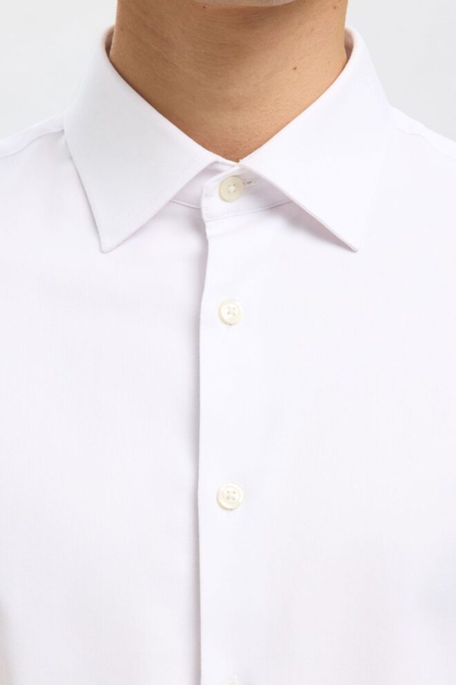 HEMD 16092939 PERF SHIRT WHITE