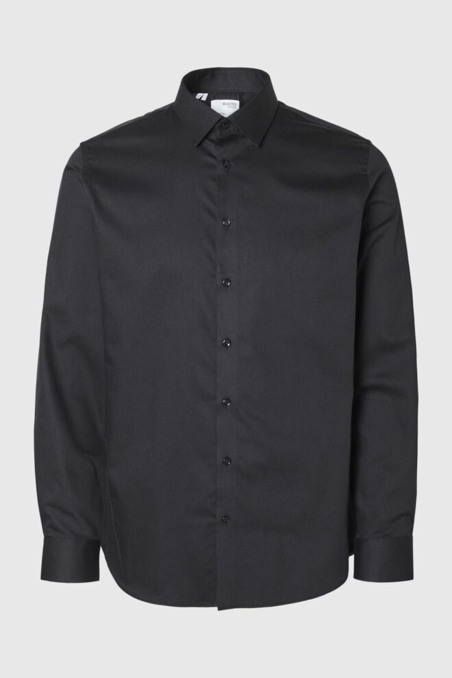 HEMD 16092939 PERF SHIRT BLACK