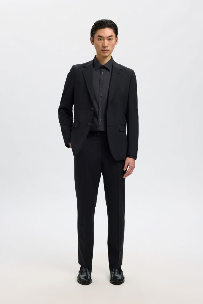 HEMD 16092939 PERF SHIRT BLACK