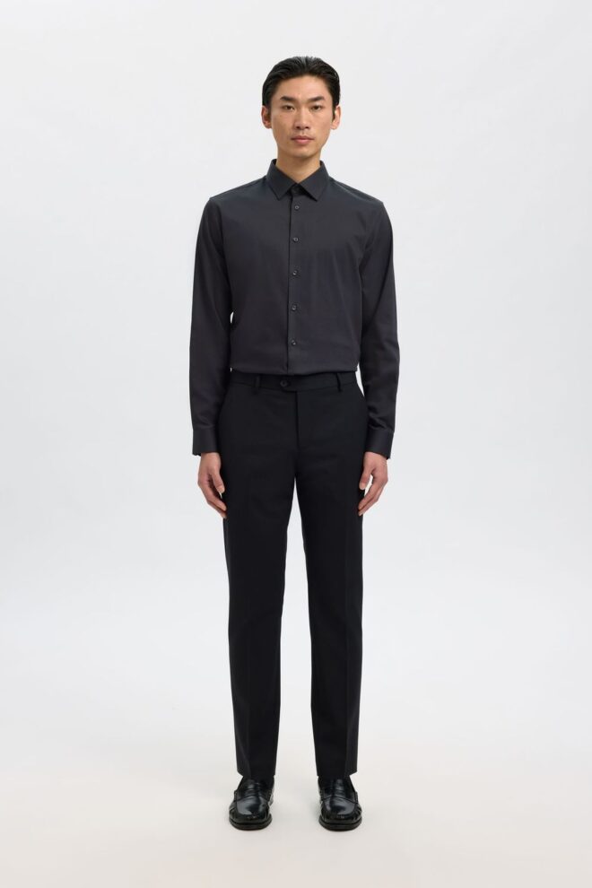HEMD 16092939 PERF SHIRT BLACK