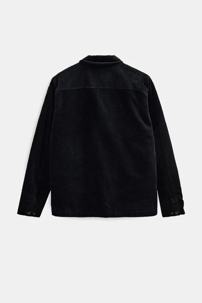 SAKKO AKJOE CORD BLAZER CAVIAR