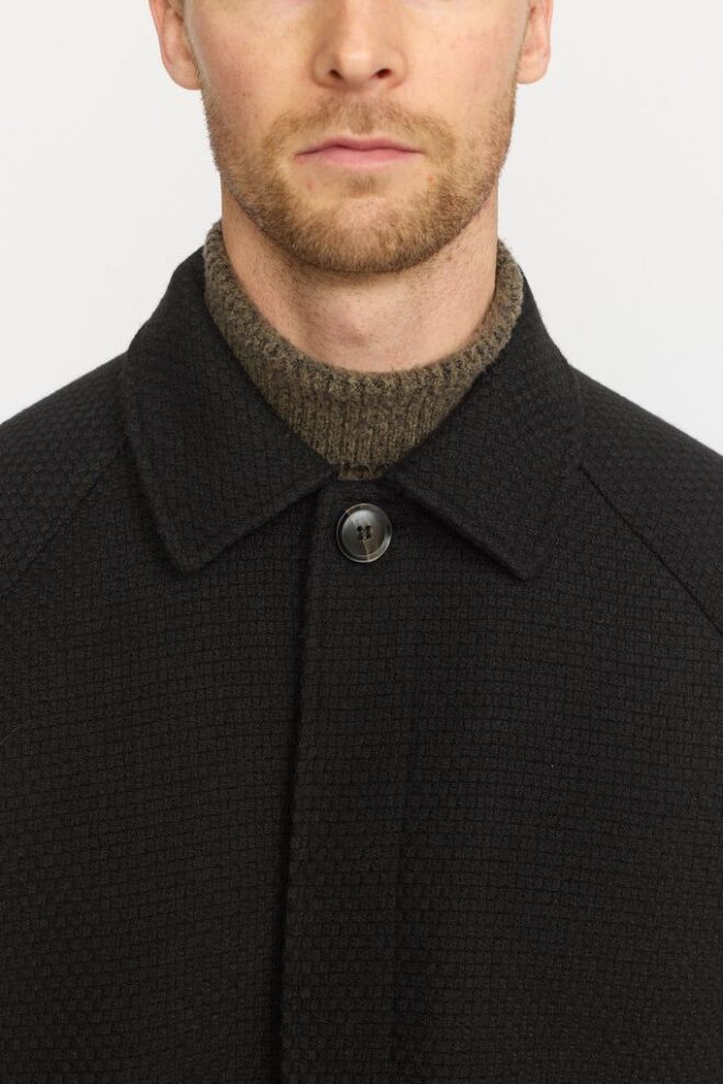 MANTEL 7884 MAC COAT BLACK