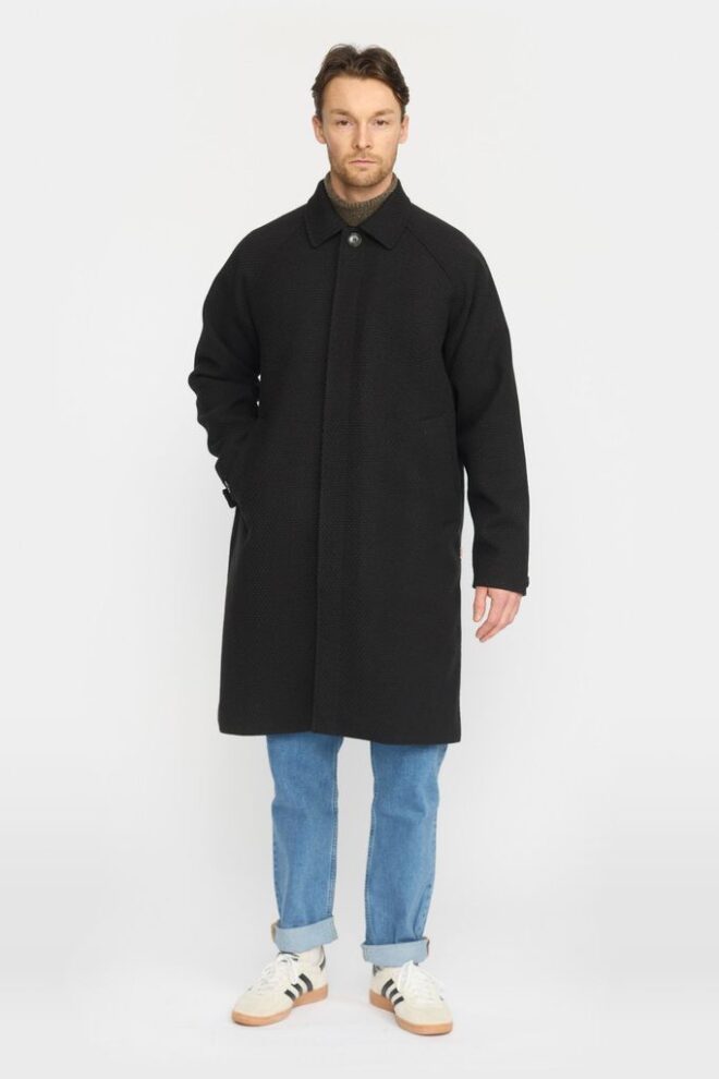 MANTEL 7884 MAC COAT BLACK