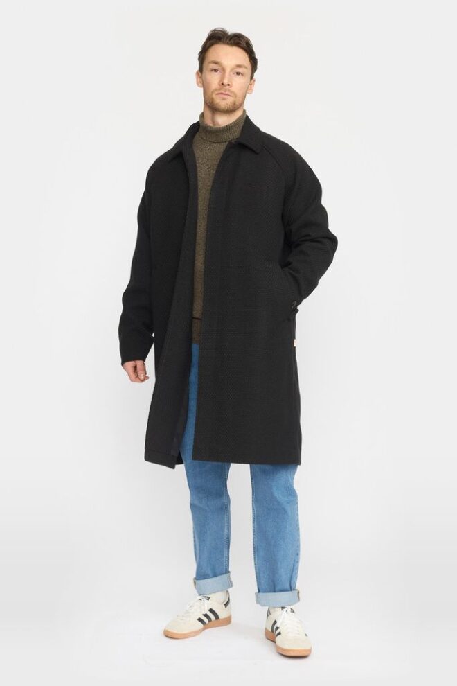 MANTEL 7884 MAC COAT BLACK