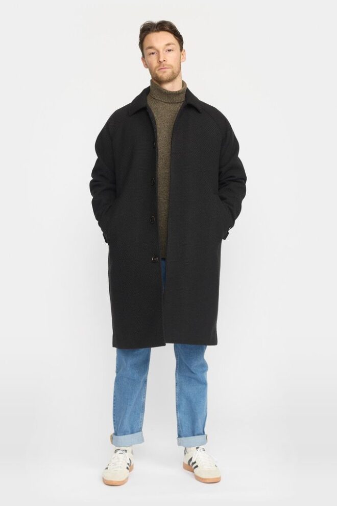 MANTEL 7884 MAC COAT BLACK