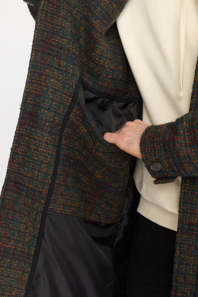 MANTEL 7885 MAC COAT DARKGREEN