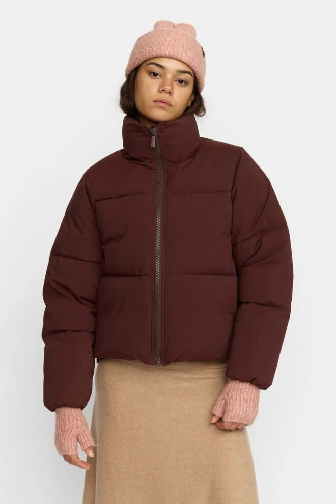 JACKE 77293 SHORT PUFFER BURGUNDY