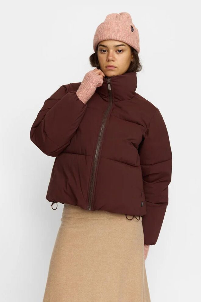 JACKE 77293 SHORT PUFFER BURGUNDY