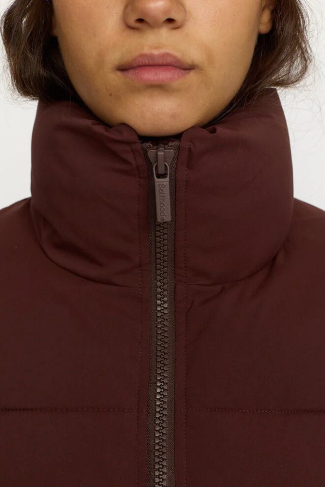 JACKE 77293 SHORT PUFFER BURGUNDY