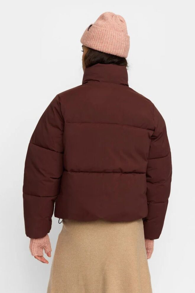 JACKE 77293 SHORT PUFFER BURGUNDY